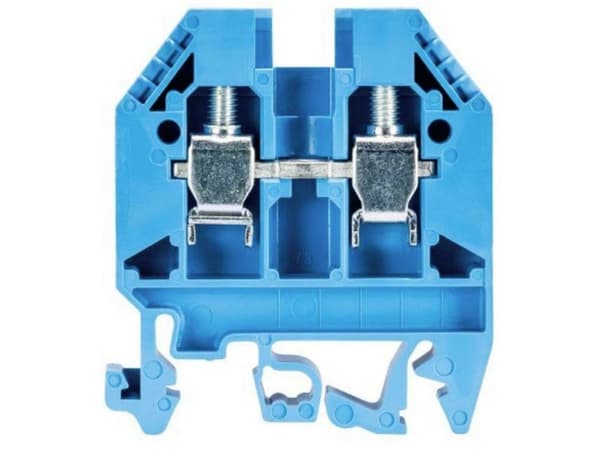 Genom terminal selos Wieland WK 6/U Blau 57.506.0055.6 Blå 1 stk