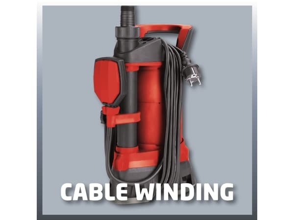 Einhell RG-DP 4525, 390 W, 10000 l/t, Rød
