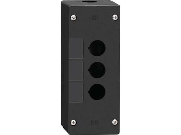 Trykknapbox tom m/3 hul aggresivt miljø