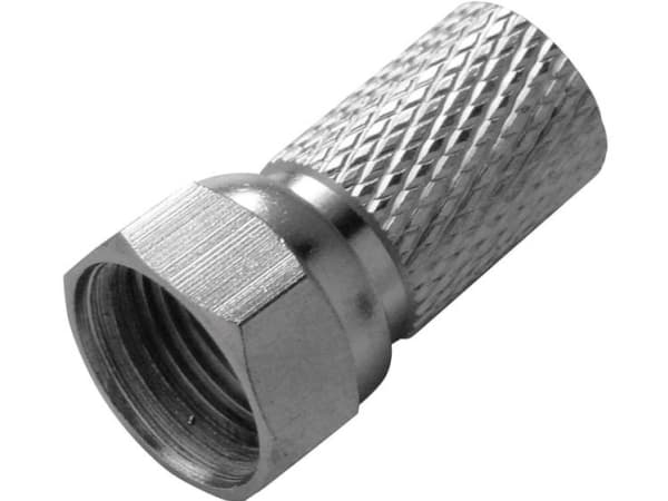 Schwaiger FST7510 241, F-tyyppi, Hopea, Muovipussi, 10 kpl