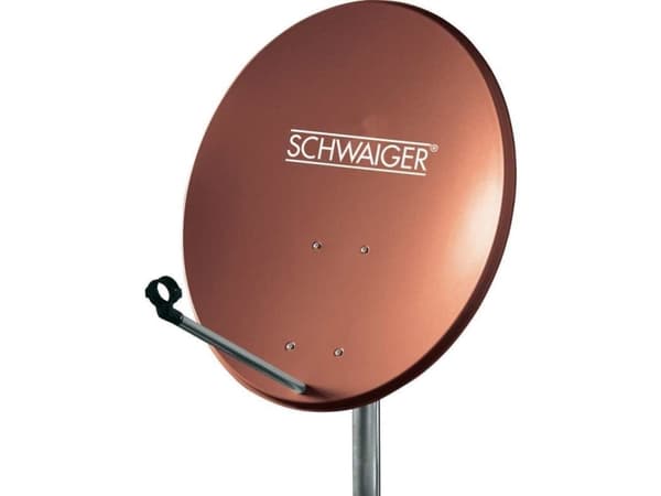 Schwaiger SPI550, 35,2 dBi, Röd, Gjuten aluminium, Plast, Stål, 55 cm, 550 mm, 620 mm