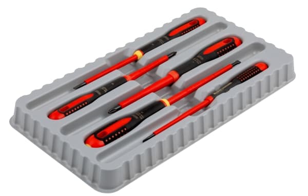 Bahco BE-9881S, 175 mm, 365 mm, 38 mm, 450 g, Svart, Röd, Grå