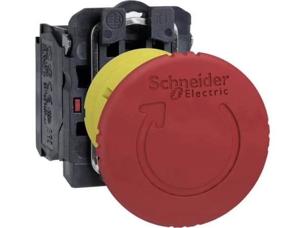 Schneider Electric XB5AS8444, Painikekytkin, Muovi, Punainen, 40 mm, 82 mm, 43 mm