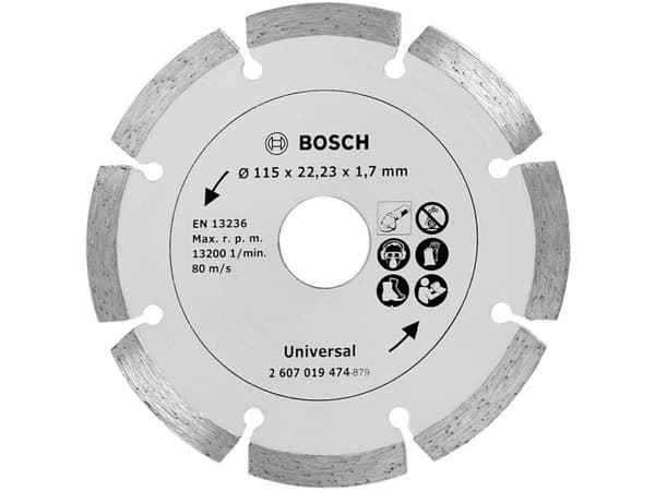 Bosch-tarvikkeet 2607019474 Timanttinen leikkuukiekko 1 kpl