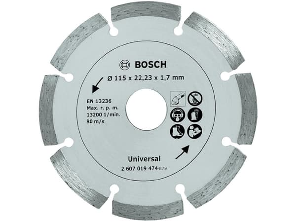 Bosch-tarvikkeet 2607019474 Timanttinen leikkuukiekko 1 kpl