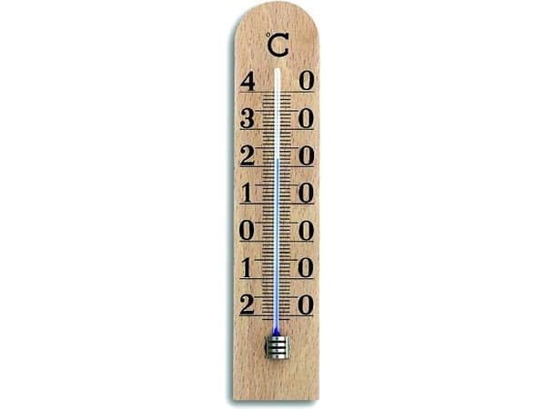 TFA-Dostmann 12.1005, Galileo-termometer, inomhus, Analog, Brun, Bokträ, Vägg