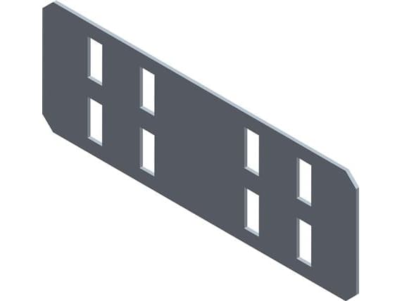 WIBE GROUP Samlebeslag ZMBxH: 150x60 mmZINK+