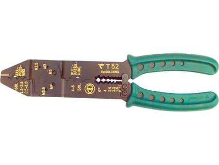 Tang T52 f/ uisol. forbindelser 0,5-6mm2
