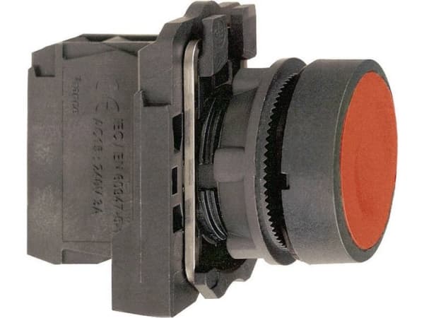 Schneider Electric Schneider Electric painonappi litteä 1 painike musta paineen vapautus 1 kpl