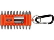 BAHCO Bittipaketti kätevässä kumipidikkeessä22 osaa, suora särmäys, Phillips, Pozidriv ja TORX® terille