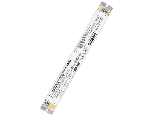 Osram QTP-OPTIMAL 1X54…58, 100000 h, -20 - 50 ° C, 198 - 264 V, 50/60 hz, 30 mm, 280 mm