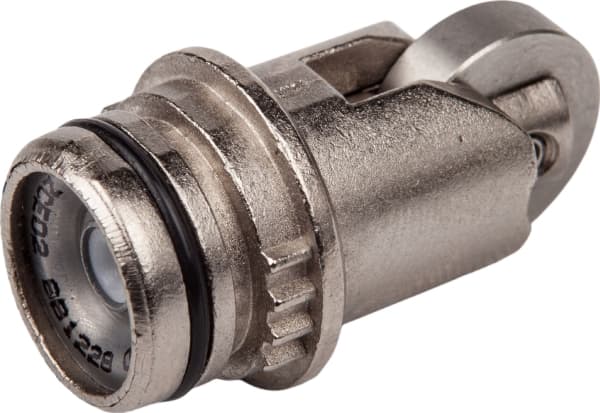 Endestophoved metall stempel/rulle