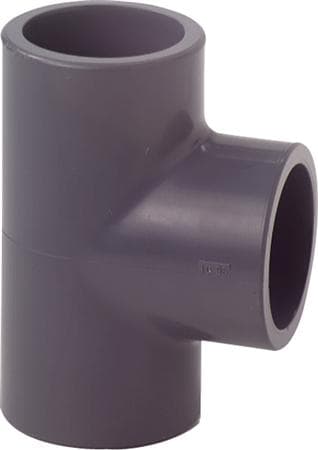 PVC T-kappale 40mm - 721.200.109 +gf+