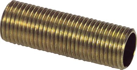 Putken nippa M10x1x500MM pyöreä messinki