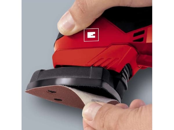Einhell TC-DS 19, Delta-slipemaskin, Velcro mappe, Sort, Rød, 20000 RPM, 1,2 mm, AC