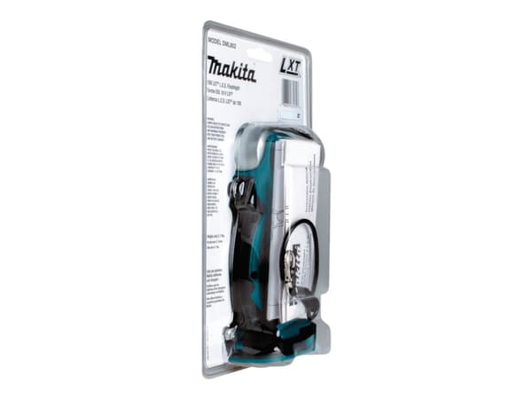 Makita DEADML802, LED, 1 lamppu(a), 930 g, Musta, Turkoosi