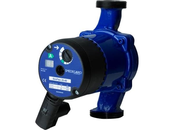 SIMFLEX Csslr Plus cirkulationspumpe 25-40 180mm til centralvarme anlæg