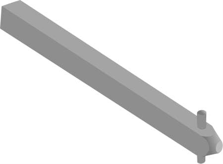 ABB OXP12X395, Skaft, 12 mm, 395 mm, 12 mm, 420 g