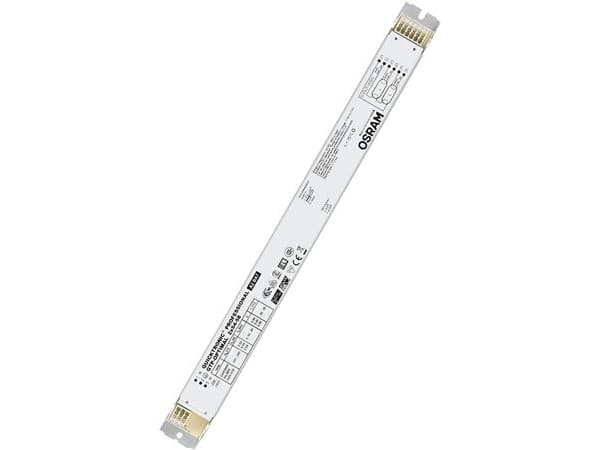 Osram QTP-OPTIMAL 2X54...58, 100000 t, -20 - 50 °C, 198 - 264 V, 50/60 Hz, 57 A, 30 mm