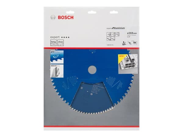 Bosch Expert for Aluminium - Sirkelformet sagblad - for tre, plast, aluminium, ikke-jernholdig metall, epoksy - 315 mm - 96 tenner