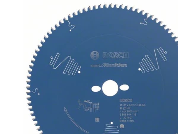 Bosch Expert for Aluminium - Sirkelformet sagblad - for tre, plast, aluminium, ikke-jernholdig metall, epoksy - 315 mm - 96 tenner