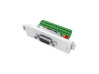 VISION TechConnect 3 VGA female module - Modulkontaktplatta med insnäppsfästen - HD-15 Vit