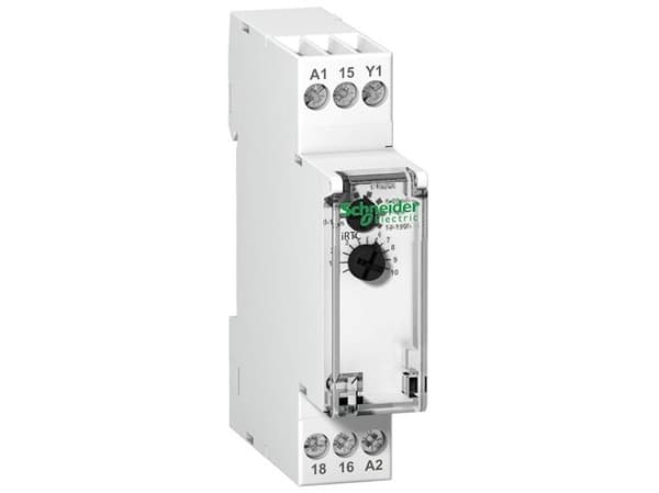 SCHNEIDER ELECTRIC Tidsrelä iRTC försäkrad engagemang 2 Pol24-240VAC/24VDC, 0.1s till 100t puls &gt;100msBredd 18mm