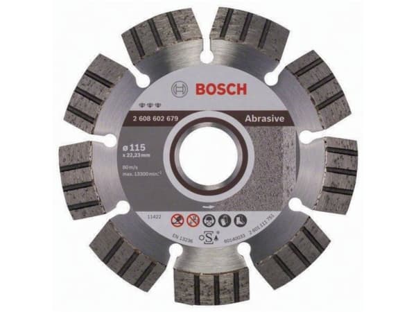 Bosch DIAMANTSKIVE 115MM BEST ABRASIVE