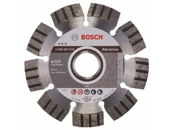 Bosch DIAMANTSKIVE 115MM BEST ABRASIVE