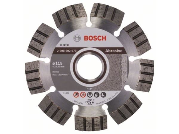 Bosch DIAMANTSKIVE 115MM BEST ABRASIVE