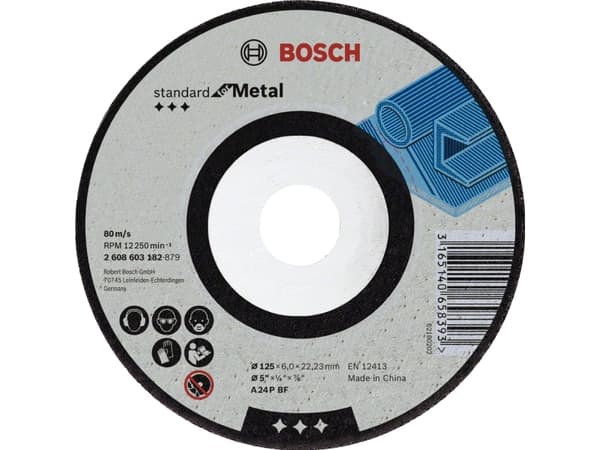 Bosch RUUVIHARAVA METALLI 115X6MM CUT STD