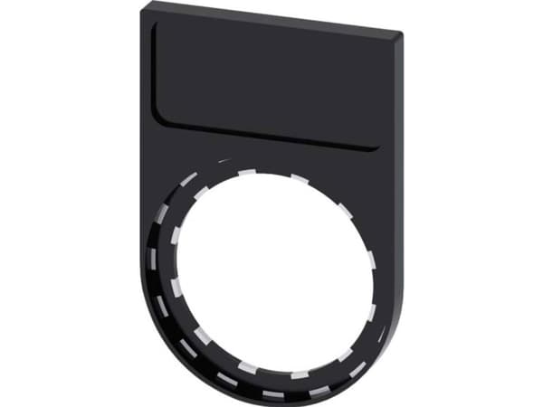 Siemens 3SU1900-0AG10-0AA0, Sort, Plast, 29,8 mm, 44,8 mm, 45 mm, 30 mm