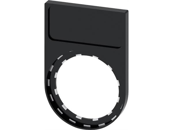 Siemens 3SU1900-0AG10-0AA0, Sort, Plast, 29,8 mm, 44,8 mm, 45 mm, 30 mm