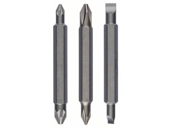 Bosch BITS DOUBLE LIGHT/PH/PZ L:60MM 3 stycken