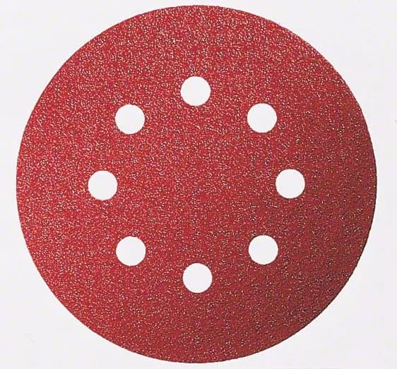 Bosch Expert for Wood and Paint C430 - Sandpapperssats - för trä, målarfärg - 5 delar - 125 mm - rund - grus: 240