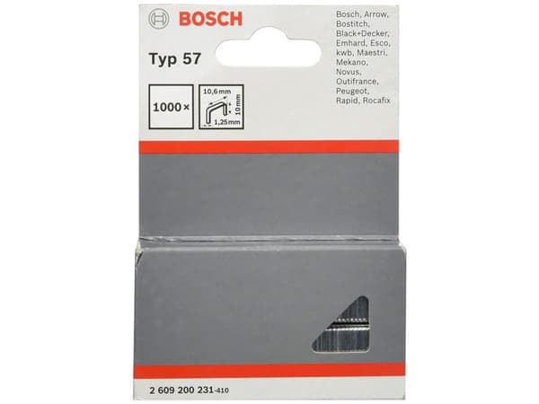 Bosch KLIPPE TYPE 57 10MM 1000 STK
