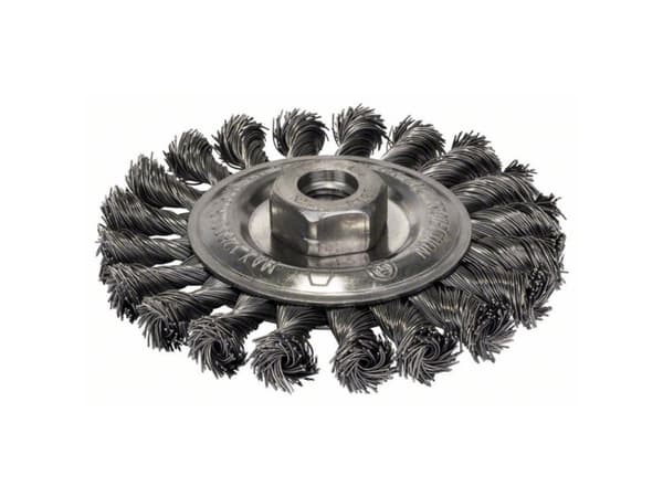 Bosch heavy for Metal - Kabelhjulbørste - for metall - 115 mm - M14 - bredde: 12 mm