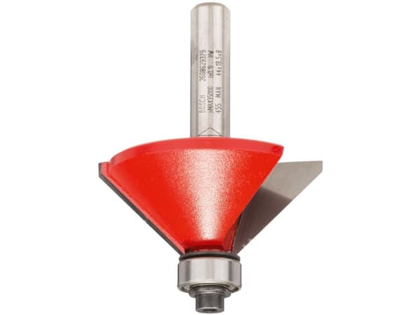 Bosch Expert for Wood - Rutertupp - for bløtt tre, wood composites, hard solid wood - Chamfer - 44 mm - lengde: 61 mm