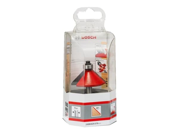 Bosch Expert for Wood - Rutertupp - for bløtt tre, wood composites, hard solid wood - Chamfer - 44 mm - lengde: 61 mm