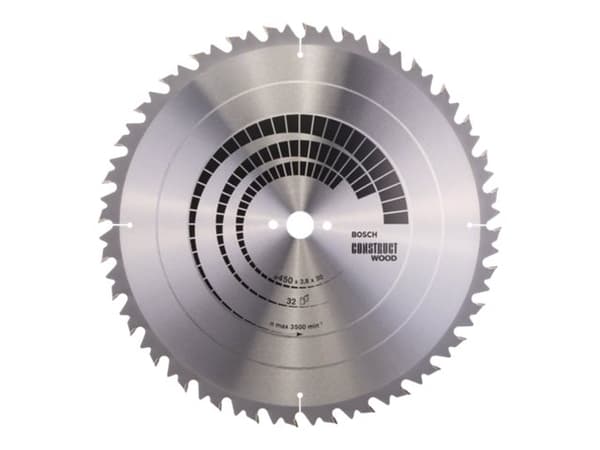 Bosch RUNDSAVKLINGE CONSTWOOD 450X3,8X30MM 32T 32T