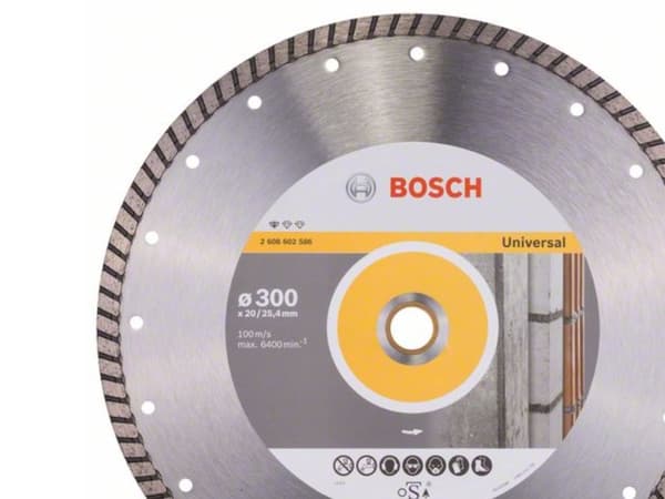 Bosch DIAMANTSKIVE 300X25,4MM PROF UNIV TURBO