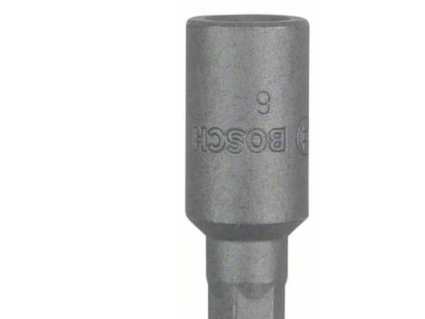 Bosch Accessories Bosch Power Tools 2608550069 Sokkel montering 6 mm Drev (skruetrækker) 1/4 (6,3 mm) 50 mm 1 stk