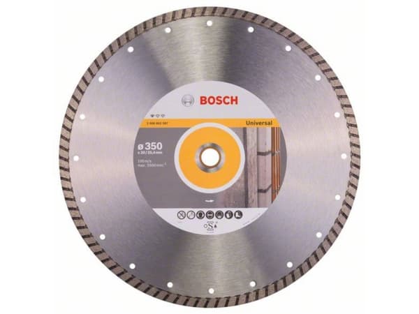 Bosch DIAMANTSKIVE 350X25,4MM PROF UNIV TURBO