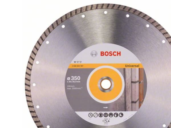 Bosch DIAMANTSKIVE 350X25,4MM PROF UNIV TURBO