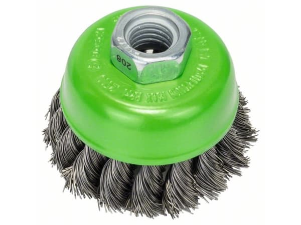 Bosch KOPBØRSTE FLETTET 65MM INOX M14