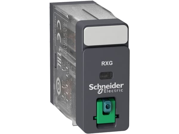 Schneider Electric RXG21BD, Sort, 24 V, -40 - 70 °C, IP40 UL 508 IEC 61810-1 CSA C22.2 No 14 EAC, 1250 VA, 5 A