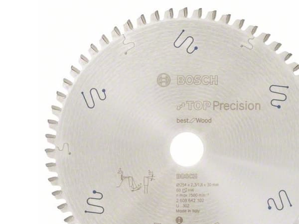 Bosch RUNDSAVKLINGE TOP PREC 254X2,3X30MM 60T