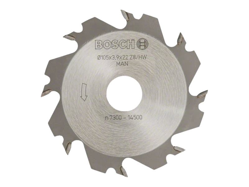 Bosch Biscuit joiner blade for heltre, wood composites 105 mm 8
