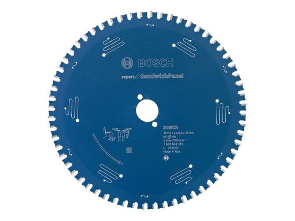 Bosch ROUND SAVKL 270X2,4X30MM 60T EXP SANDWICH