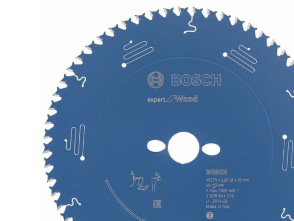 Bosch RUNDSAVKLINGE 270X30X2,8MM 60 T EXP WOOD
